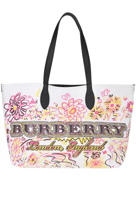 burberry borsa shopping reversibile bre000005046e bianco unica int|Borse firmate da donna .